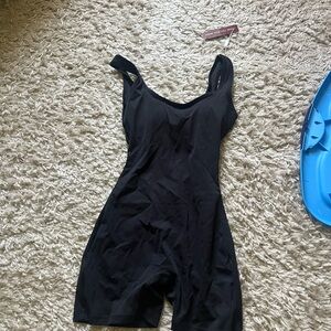 Black Sleeveless Bodysuit